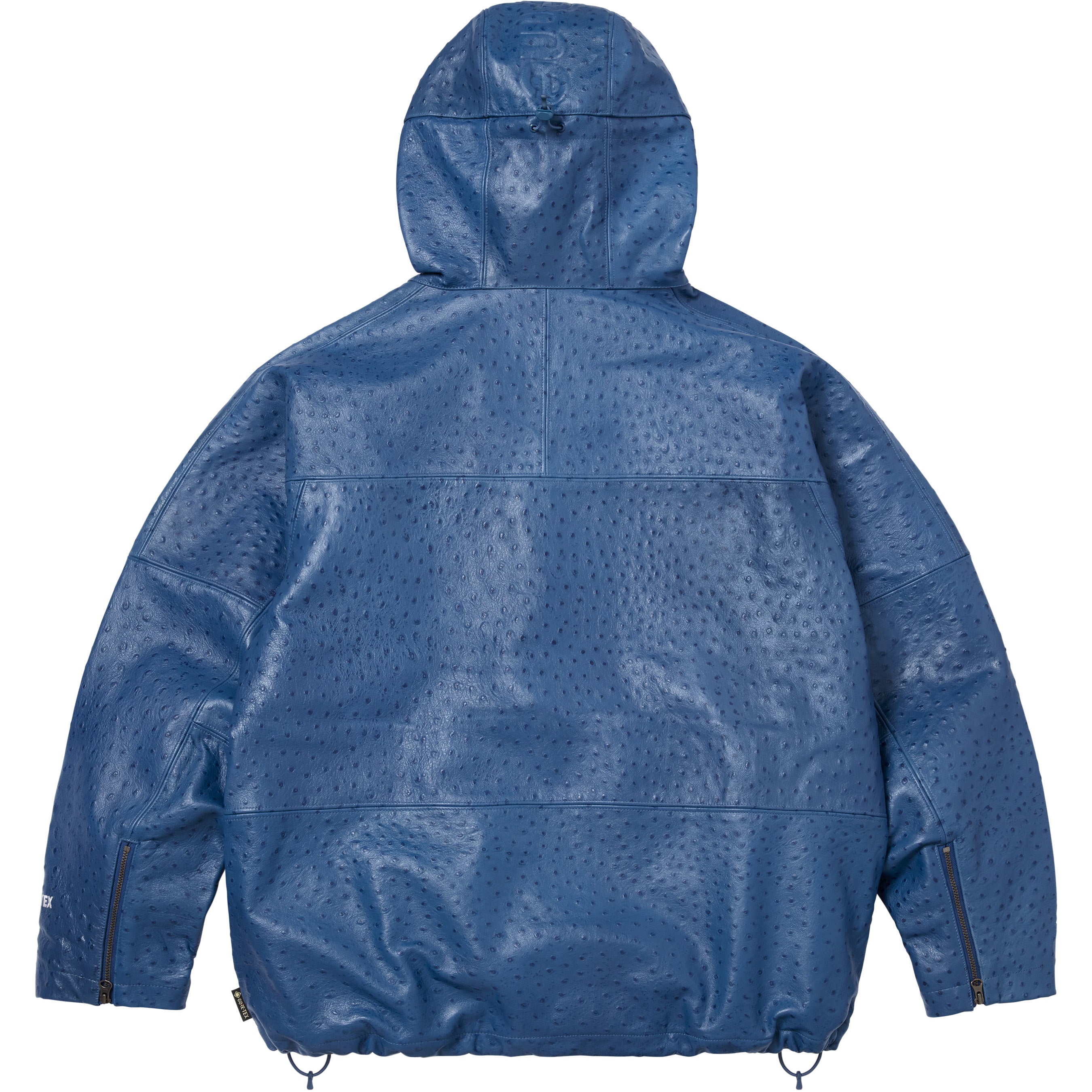 GORE-TEX Ostrich Embossed Leather Jacket view 4